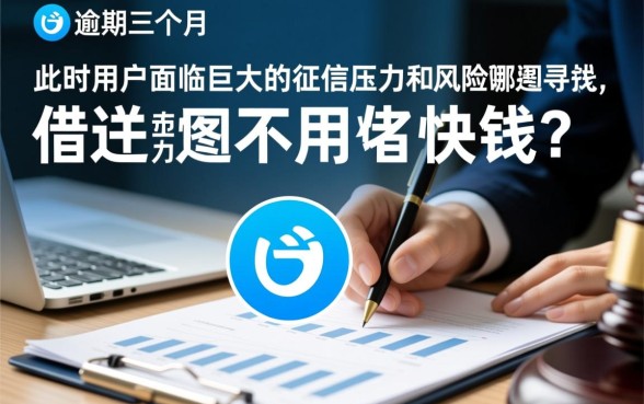 借呗逾期三个月会怎么样,哪里可以快速借钱不用审核 哪里可以快速借钱不用审核