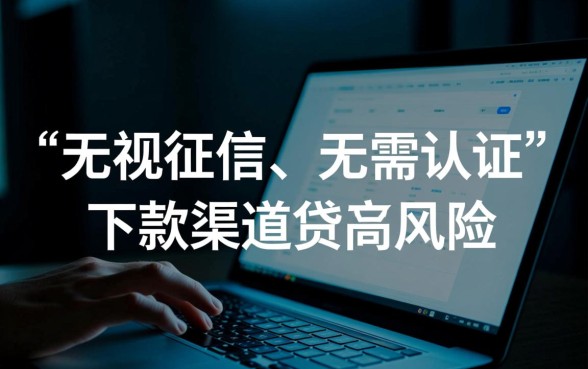 无视征信申请就下款的口子有哪些