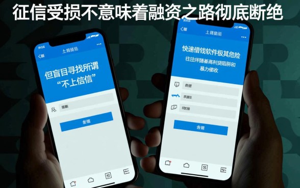 征信黑了有哪些不上征信的软件