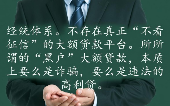 不看征信大额贷款平台有哪些