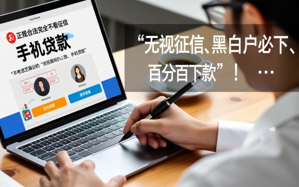 真的有那种不看征信不考虑芝麻分的手机贷款吗