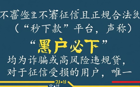 不看征信哪个平台放款快