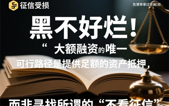 哪些大额贷款不看负债率