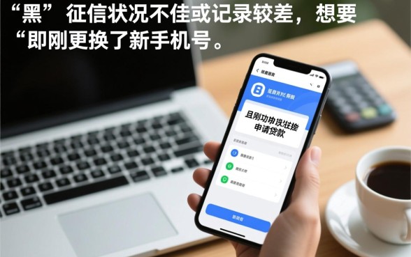 征信黑征信不好新手机号哪里能贷款