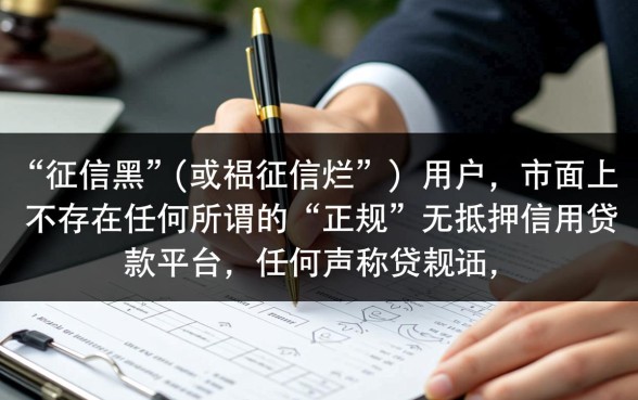 征信黑了能下款的口子有哪些