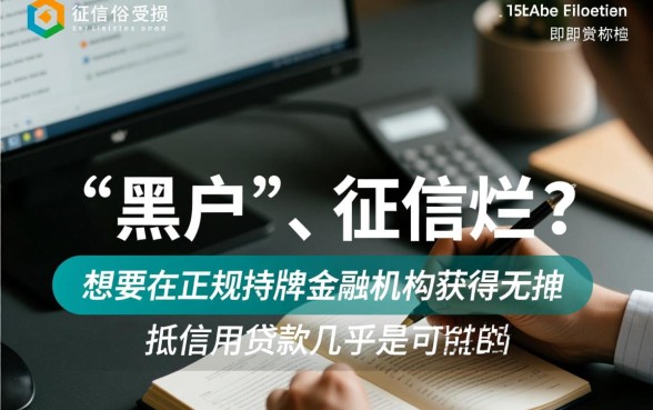 征信不好黑户还能借网贷吗,有没有不查征信的口子 征信不好黑户还能借网贷吗