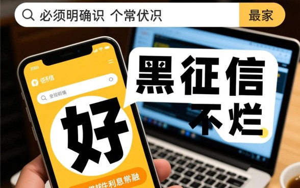 征信黑哪个借钱软件利息最低,征信不好怎么贷款? 征信黑哪个借钱软件利息最低