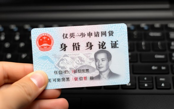 征信黑了凭身份证能贷款吗