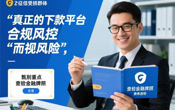 黑户在2026年如何甄别下款平台的可靠性