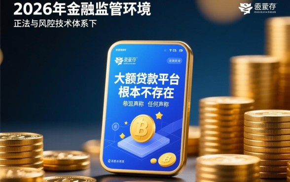 2026年真的有不看征信的大额贷款平台吗