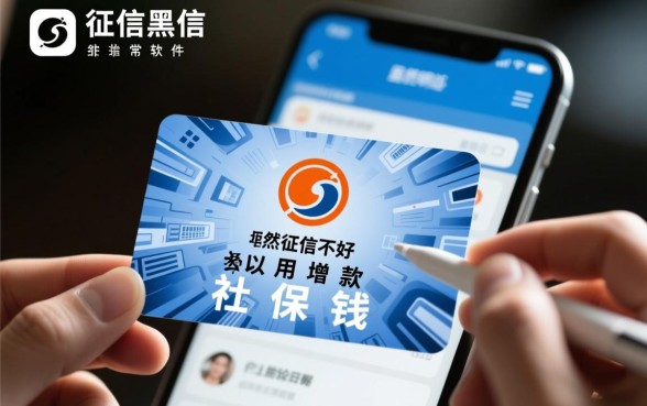 征信黑了怎么借钱,不看征信只看社保的软件? 不看征信只看社保的软件