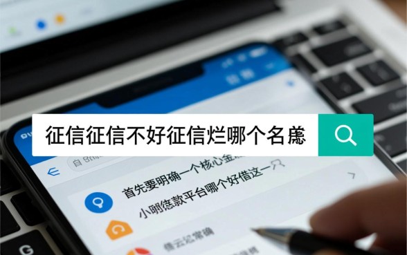 征信不好小额借款平台哪个好