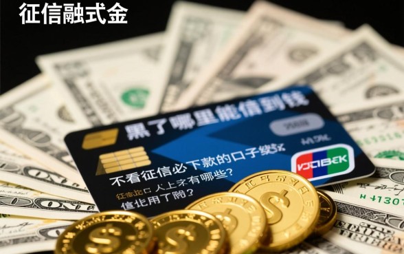 不看征信必下款的口子有哪些