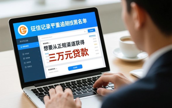 征信黑哪里可以贷款三万元呢,征信不好怎么贷3万 征信黑哪里可以贷款三万元呢