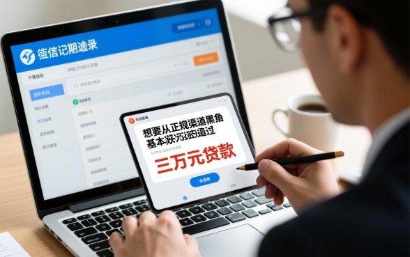 征信黑哪里可以贷款三万元呢,征信不好怎么贷3万 征信黑哪里可以贷款三万元呢