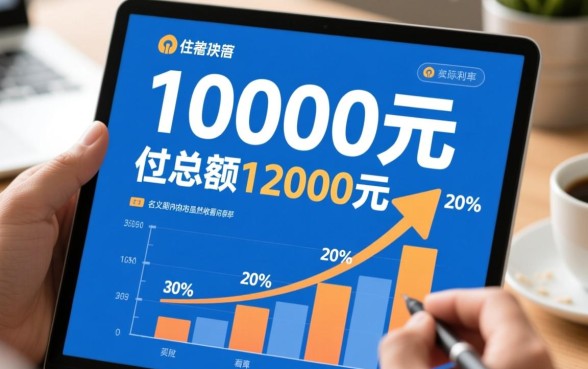 网贷10000元分12期还款12000利息高吗,借一万还一万二怎么算 网贷10000元分12期还款12000利息高吗