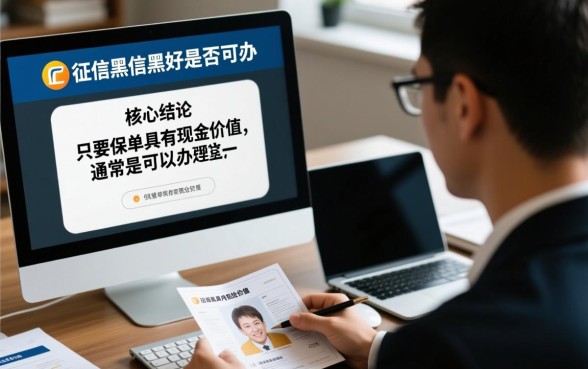 征信不好黑户能办保单贷款吗,征信黑烂保单贷款是否可办 征信不好黑户能办保单贷款吗