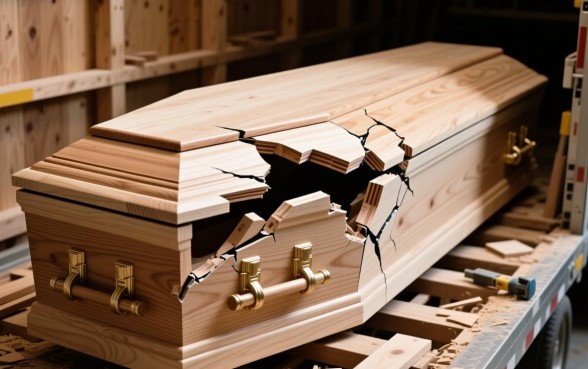 棺材上面弄的口子大了怎么办呢