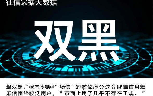 双黑可以下款的口子有哪些