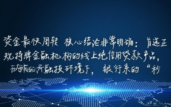 有哪些贷款口子能在最短的时间内放款成功
