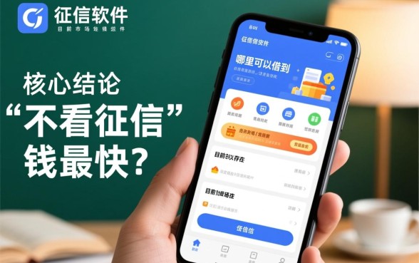 不看征信的借钱软件有哪些