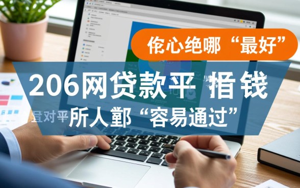 2026网贷款平台哪一个好借钱容易通过