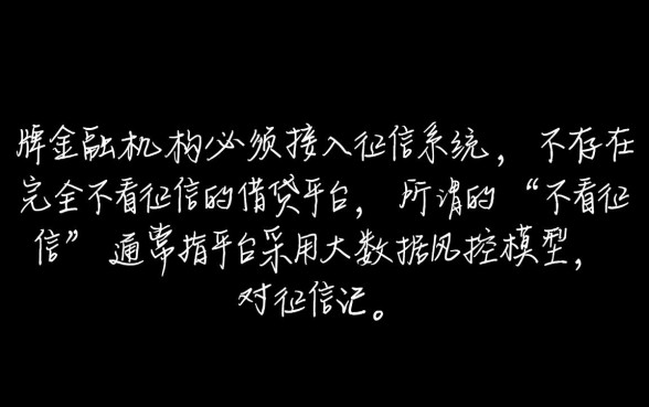 什么借贷平台不看征信年满18岁可以借款