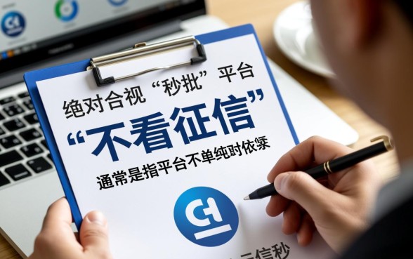 什么借钱平台不看征信审核快