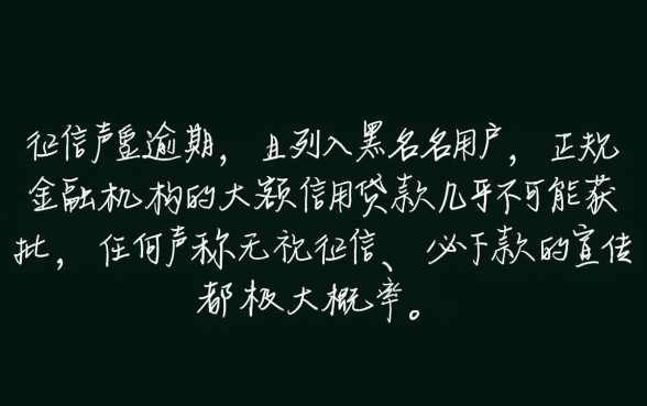 征信黑户逾期怎么贷款?2026大额贷款平台查询 2026大额贷款平台查询