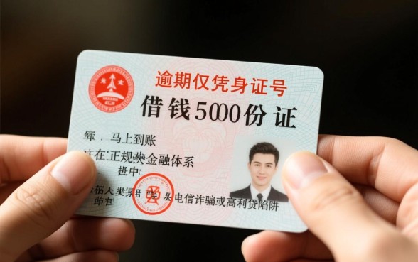征信有逾期身份证号借钱5000吗,哪里申请马上到账? 征信有逾期身份证号借钱5000吗