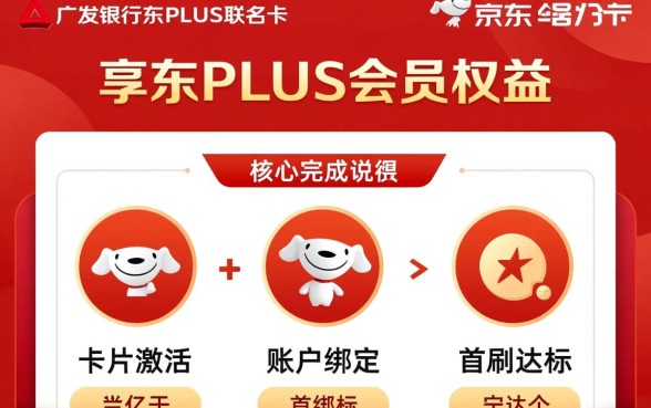 广发京东plus联名卡怎么领取京东会员,激活后自动送吗 广发京东plus联名卡怎么领取京东会员