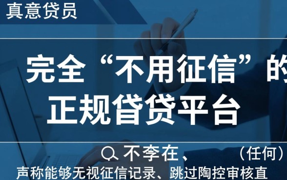 不用征信就能借钱的平台有哪些,不用审核的有哪些 不用征信就能借钱的平台有哪些