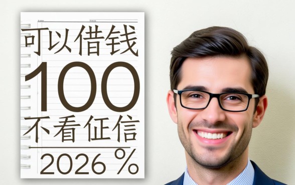 2026年不看征信能借钱吗?100%下款的平台有哪些? 2026年不看征信能借钱吗