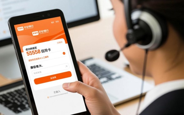 平安银行信用卡95558怎么转人工