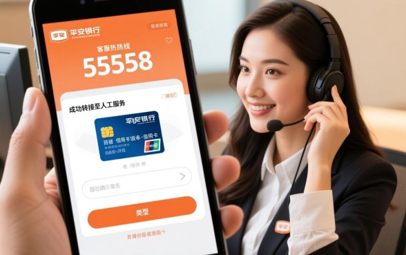 平安银行信用卡95558怎么转人工