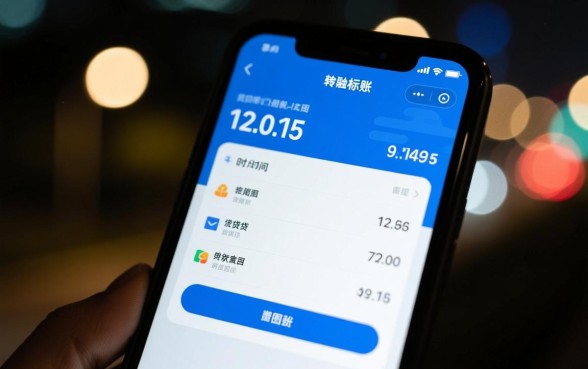 手机银行10000元截图时间23点15