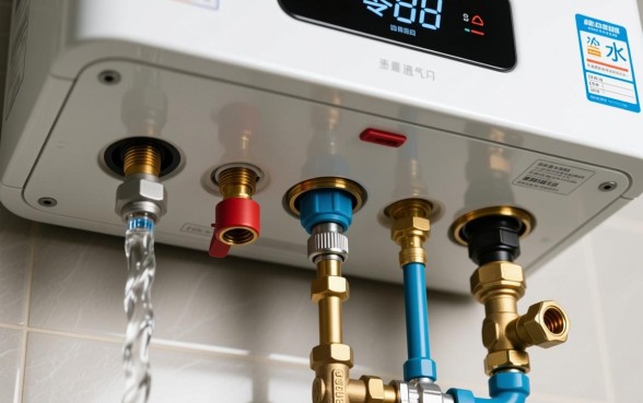 零冷水热水器下面有几个口子