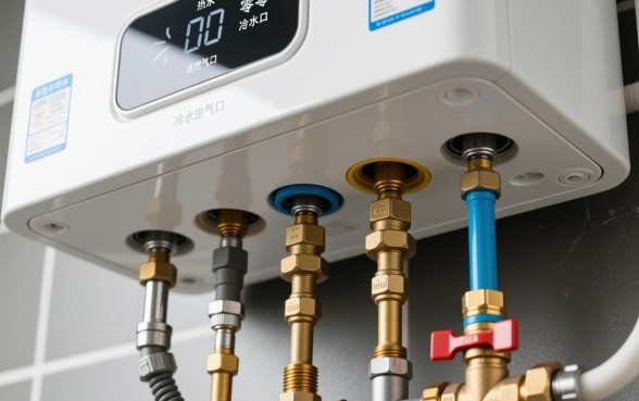 零冷水热水器下面有几个口子