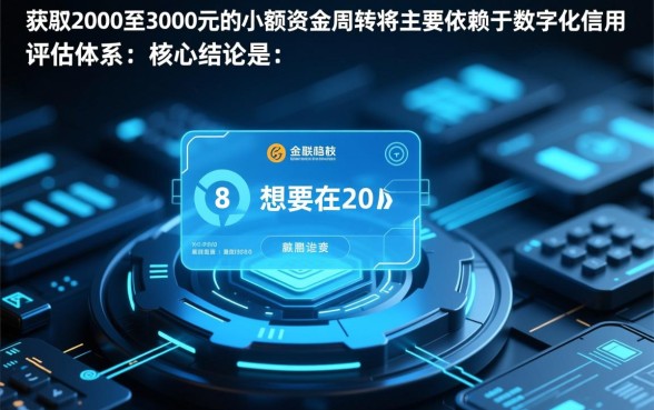2026年能下款2000至3000的口子有哪些,哪里可以申请? 2026年能下款2000至3000的口子有哪些