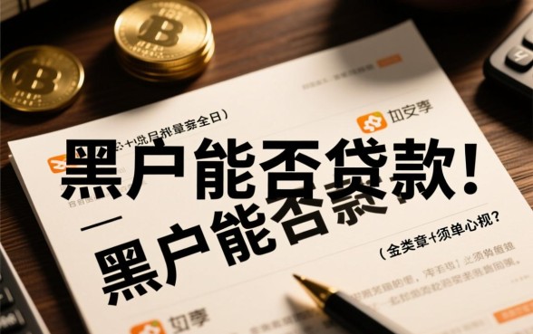 小额黑户口子大全能贷款吗