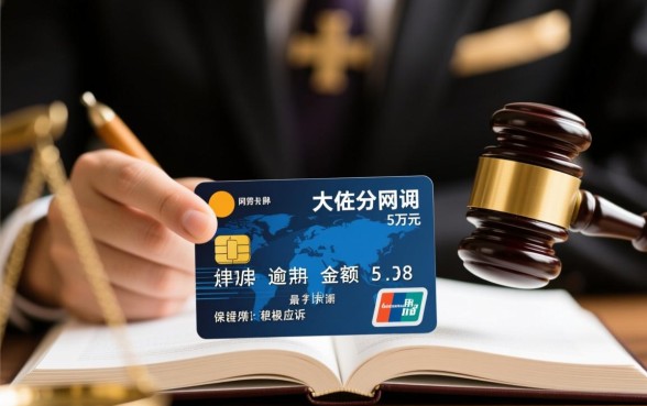 网贷跟信用卡一样超过5万被起诉怎么办