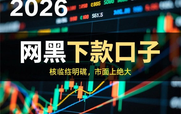 网黑下款口子2026年有哪些真实评价