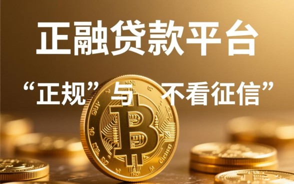 有哪些不看征信的正规贷款平台可以下款