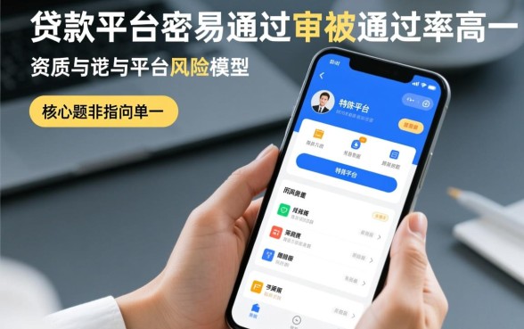 现在哪些贷款平台容易通过审核通过率高