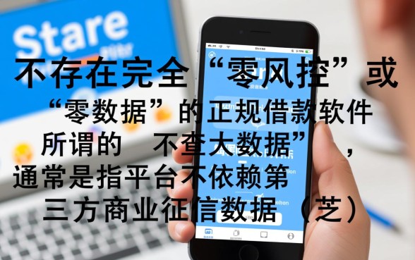 不查大数据的借款平台有哪些软件可以用