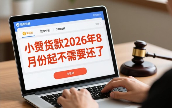 小额贷款2026年8月份起不需要还了