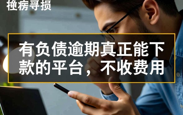 有负债逾期真正能下款的平台不收费吗