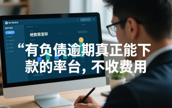 有负债逾期真正能下款的平台不收费吗