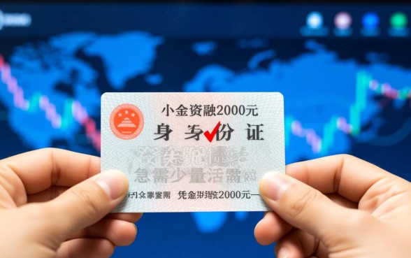 小额贷款凭身份证能贷2000吗