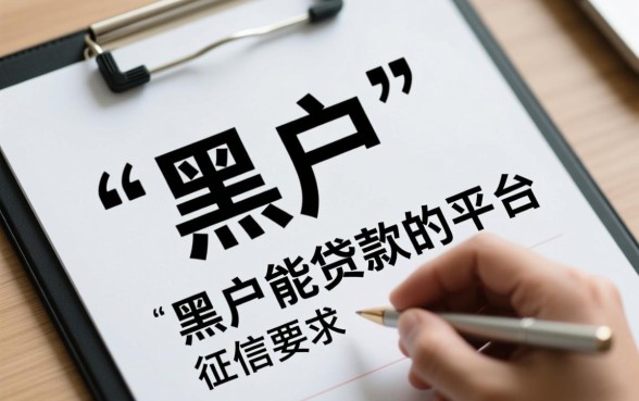 黑户能贷款的平台有哪些,黑户贷款利息高点能下款吗 黑户贷款利息高点能下款吗